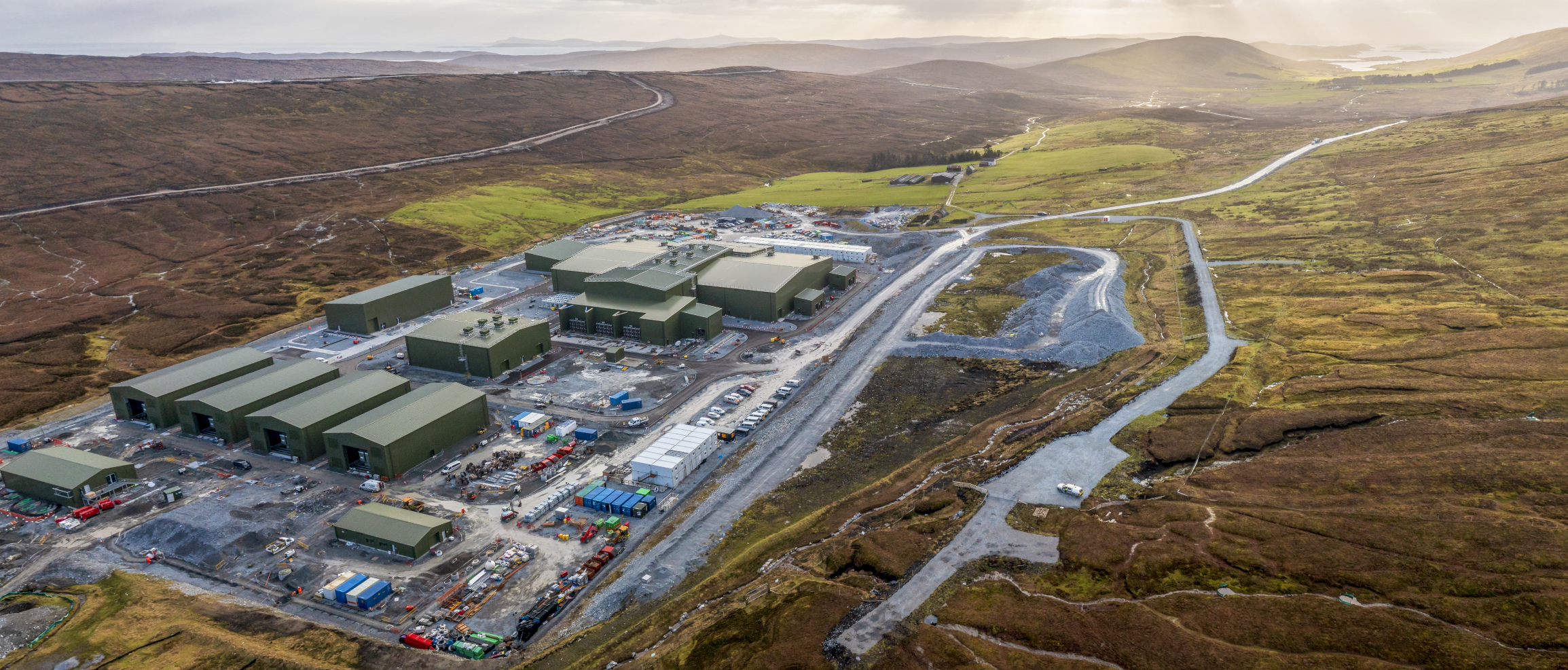 Aerial View of site.