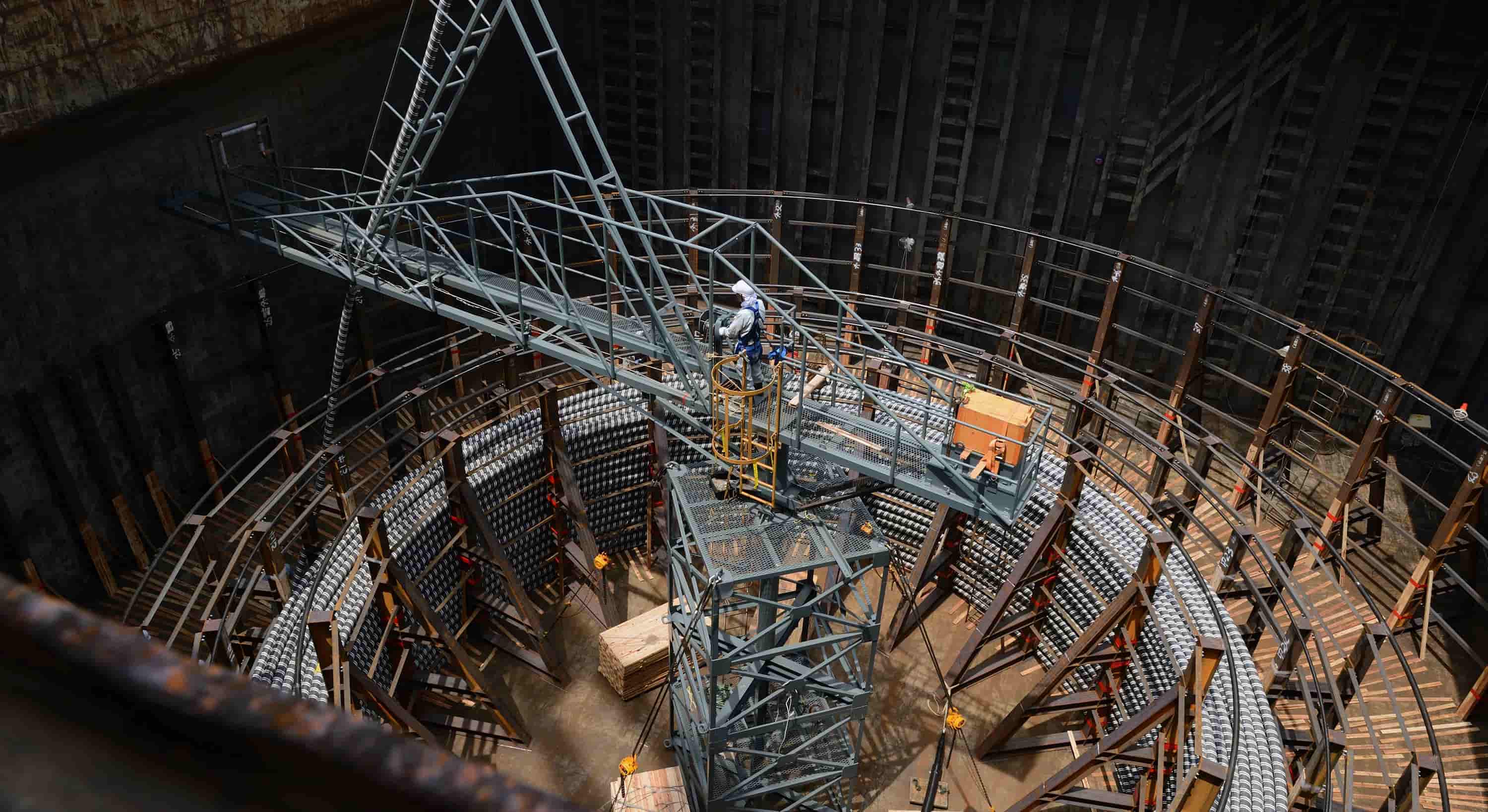 Inside Sumitomo Cable Factory