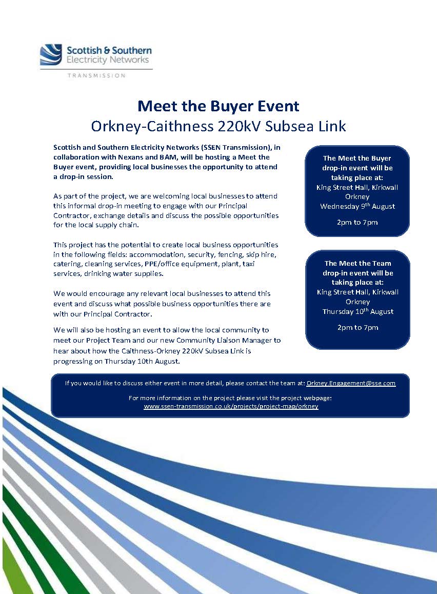 Orkney Meet the Buyer 