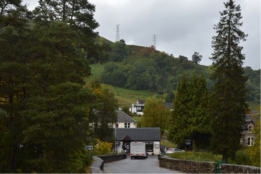 A house in the hills