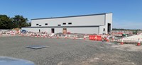 View of construction site floor 