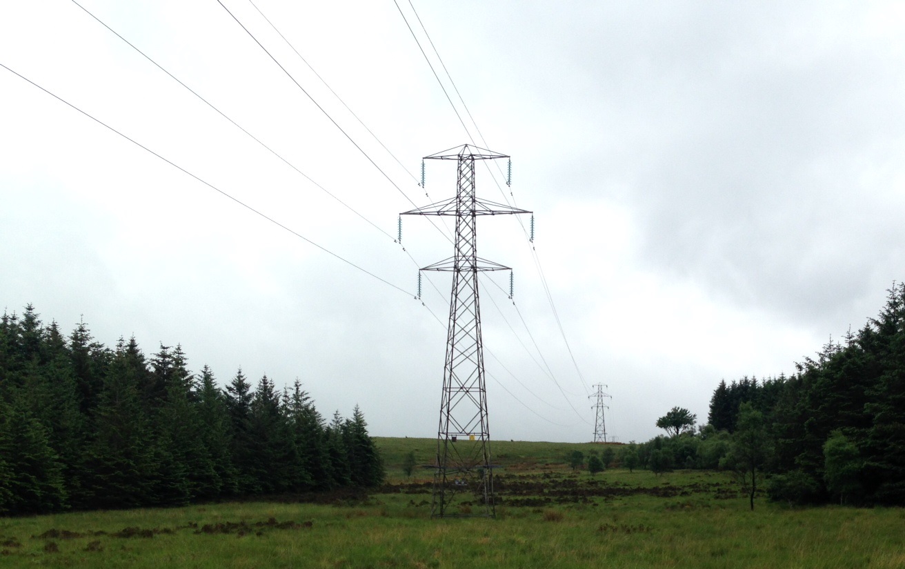 View of a tower.