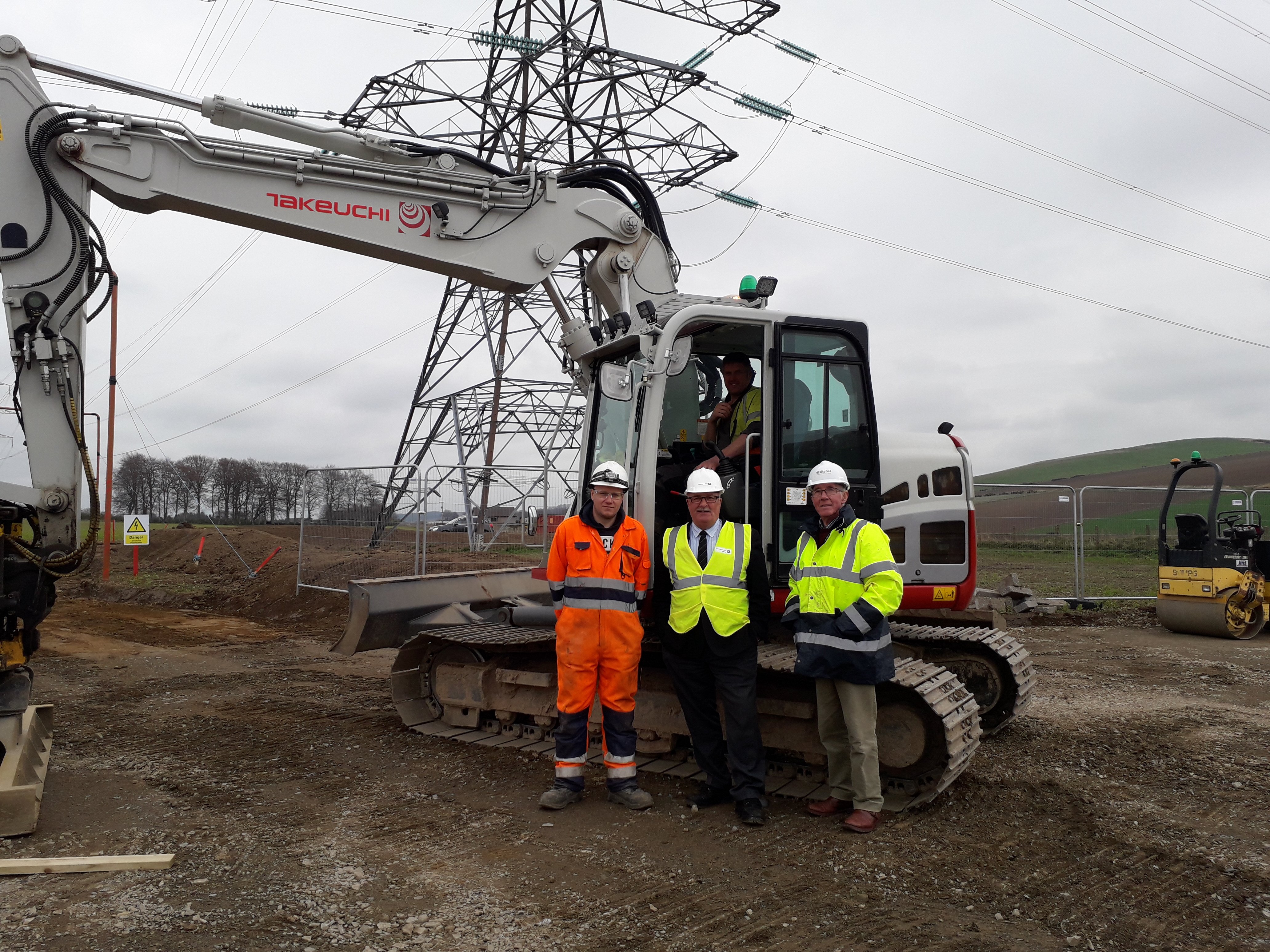 Community engagement at Rothienorman substation site is praised by local councillors