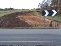 Soil being Stripped 