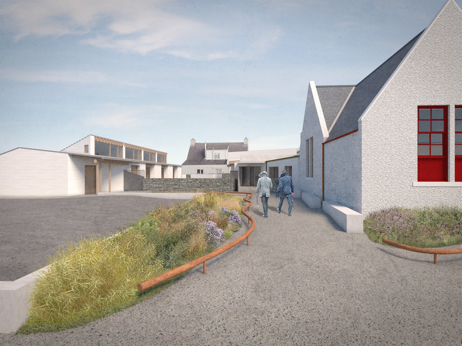 Artist’s impression of Eriskay school redevelopment – among the projects to receive funding through SSEN Transmission’s Regional Community Benefit Fund