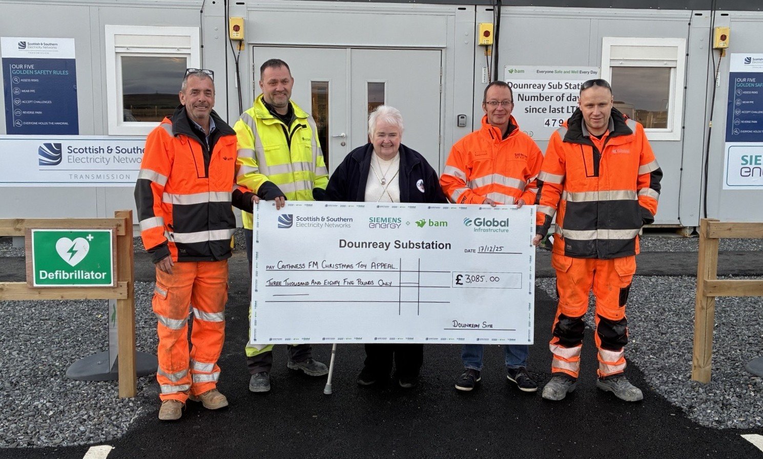 SSEN Transmission_Site teams from Dounreay Substation raised over &pound;3,000 for Caithness FM's Christmas toy appeal.jpeg