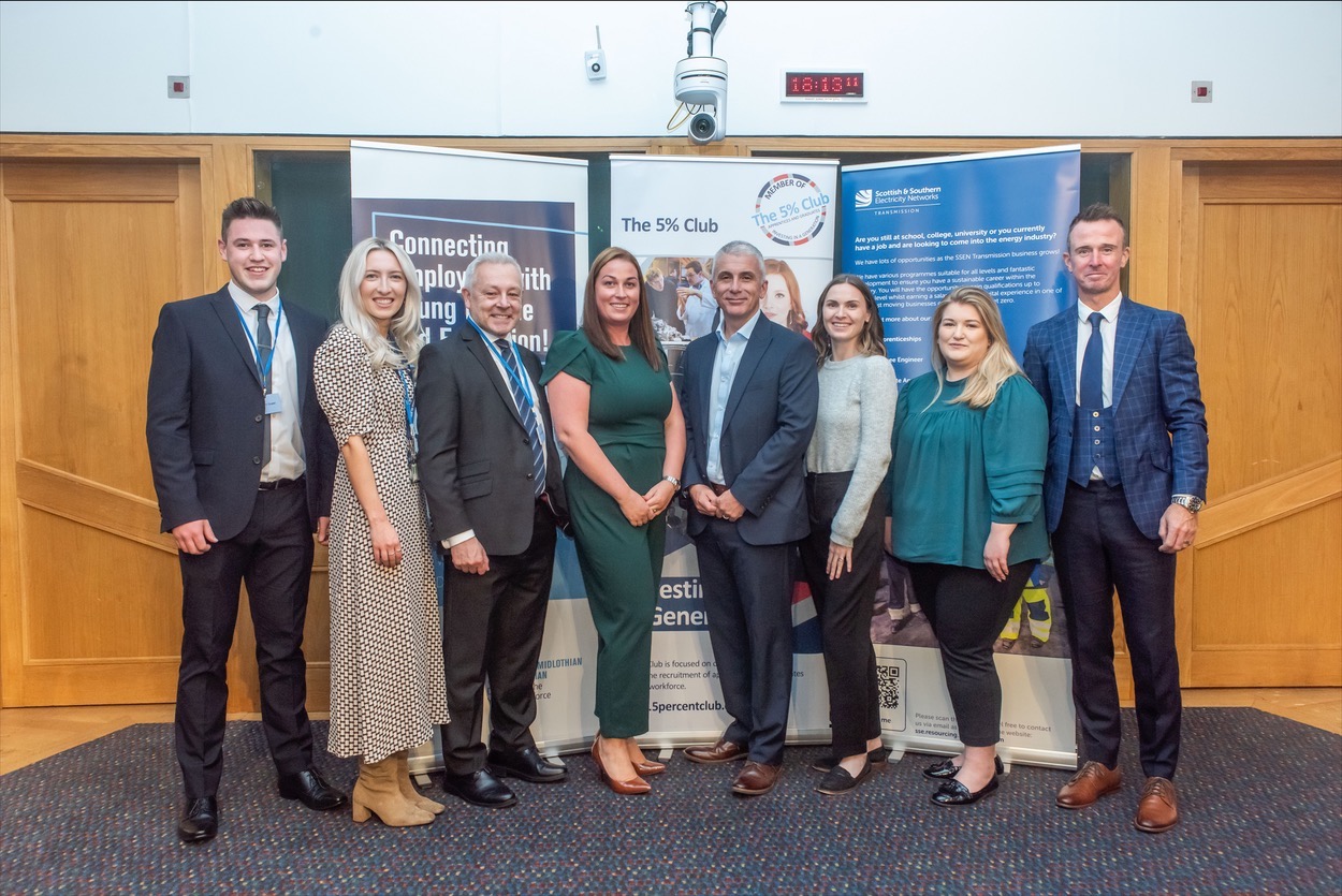 SSEN Transmission_Members of SSEN Transmission at The 5% Club 10th Anniversary event in Holyrood.jpg