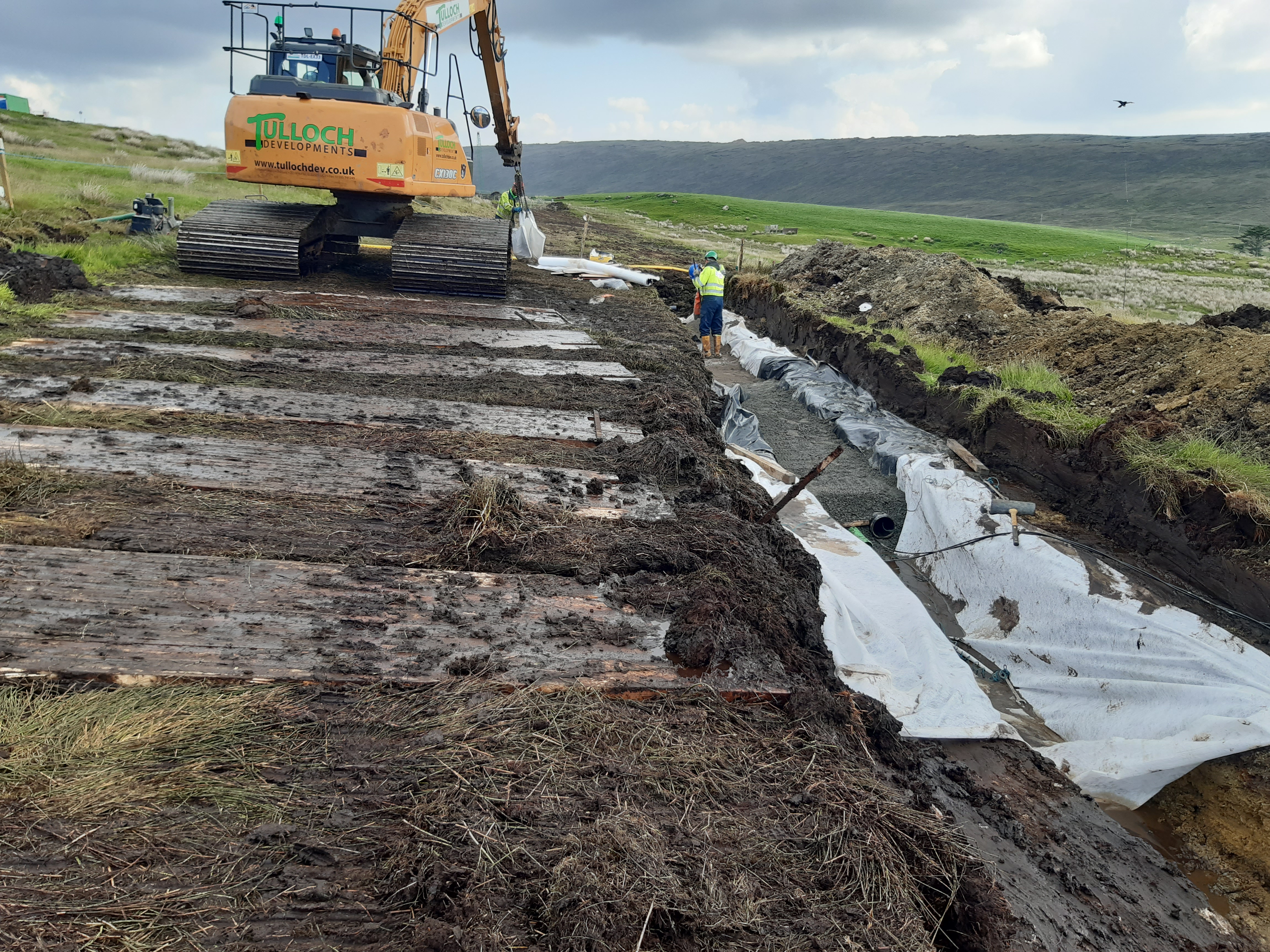 LT9 Shetland HVDC Work Underway in Kergord
