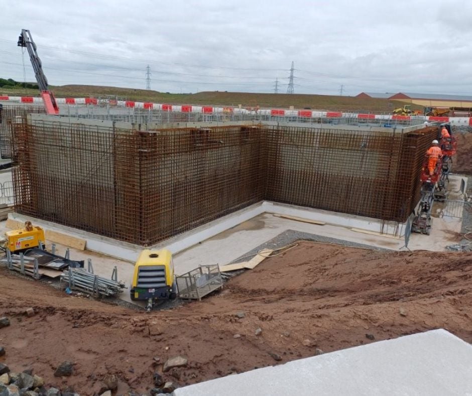 EGL2 PETERHEAD BASEMENT STEEL FIXING