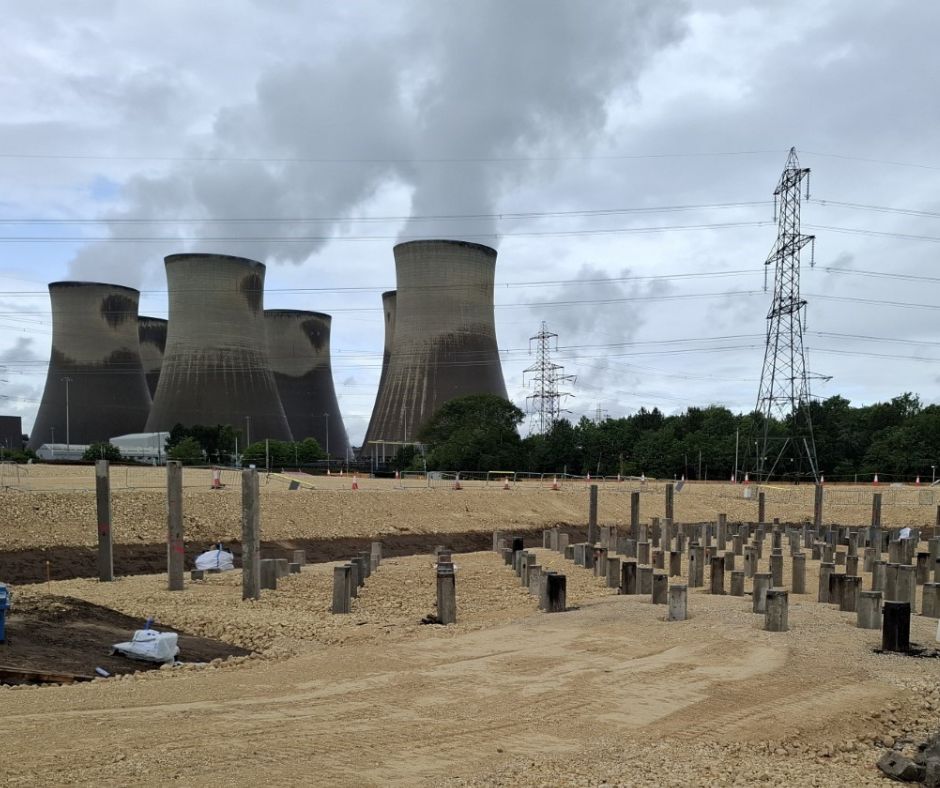 EGL2 WREN HALL, DRAX PILING